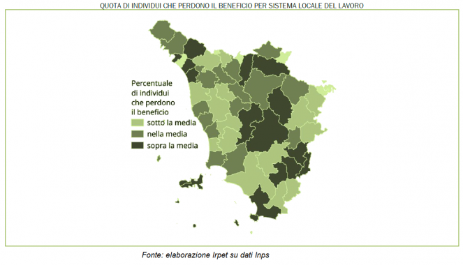 mappa percettori